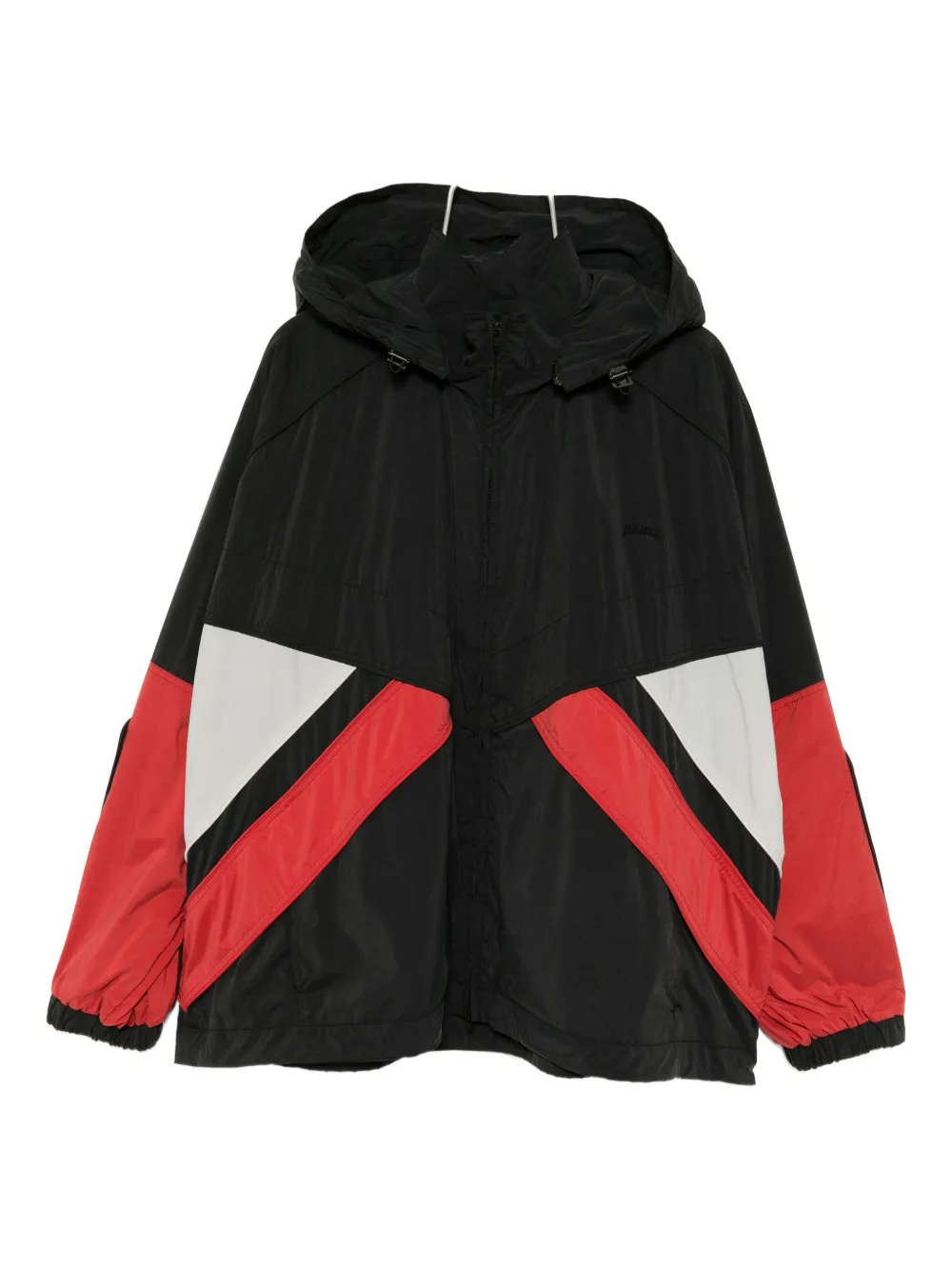 Juun.J logo-embroidered jacket | Black | Image 1