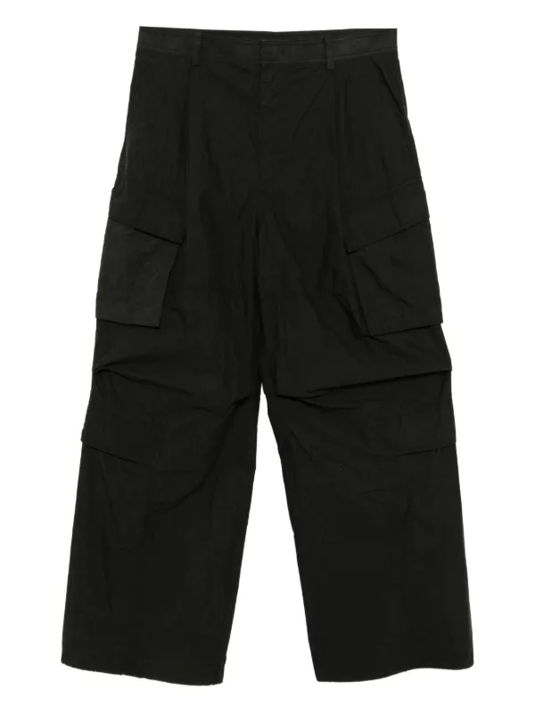 juun.j ワイドパンツ Juun.J ワイド カーゴパンツ | ブラック | FARFETCH JP
