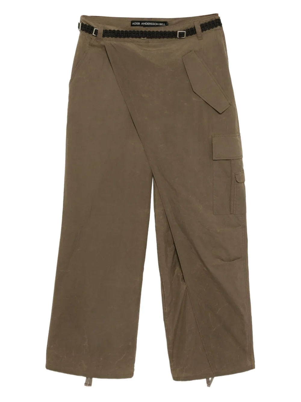 Andersson Bell cargo wrap pants | Brown | Image 1