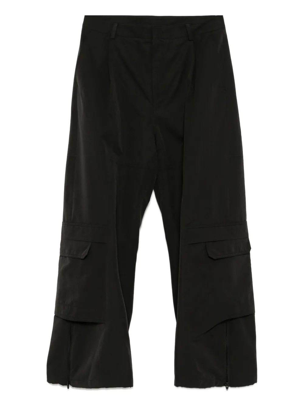 Juun.J wide-leg cargo pants | Black | Image 1