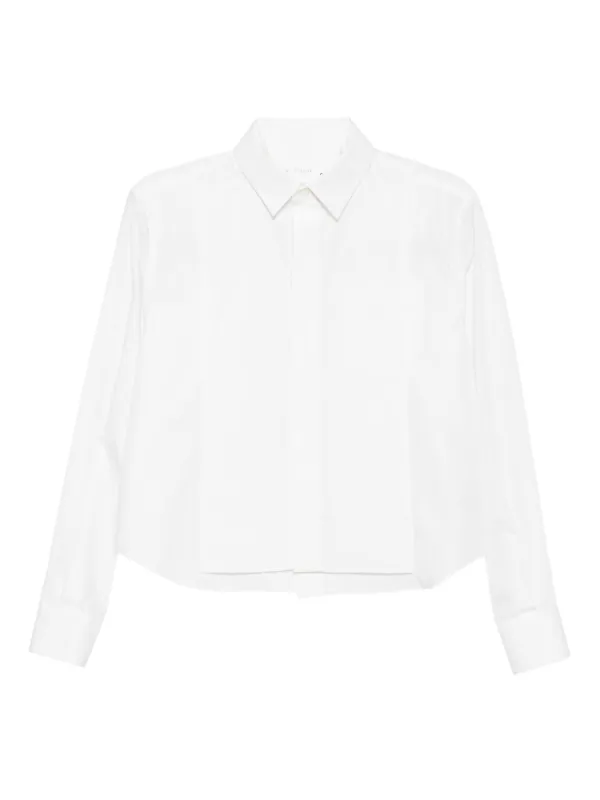 sacaiホワイト 半袖 クロップド丈 トップス Sacai クロップド シャツ | ホワイト | FARFETCH JP