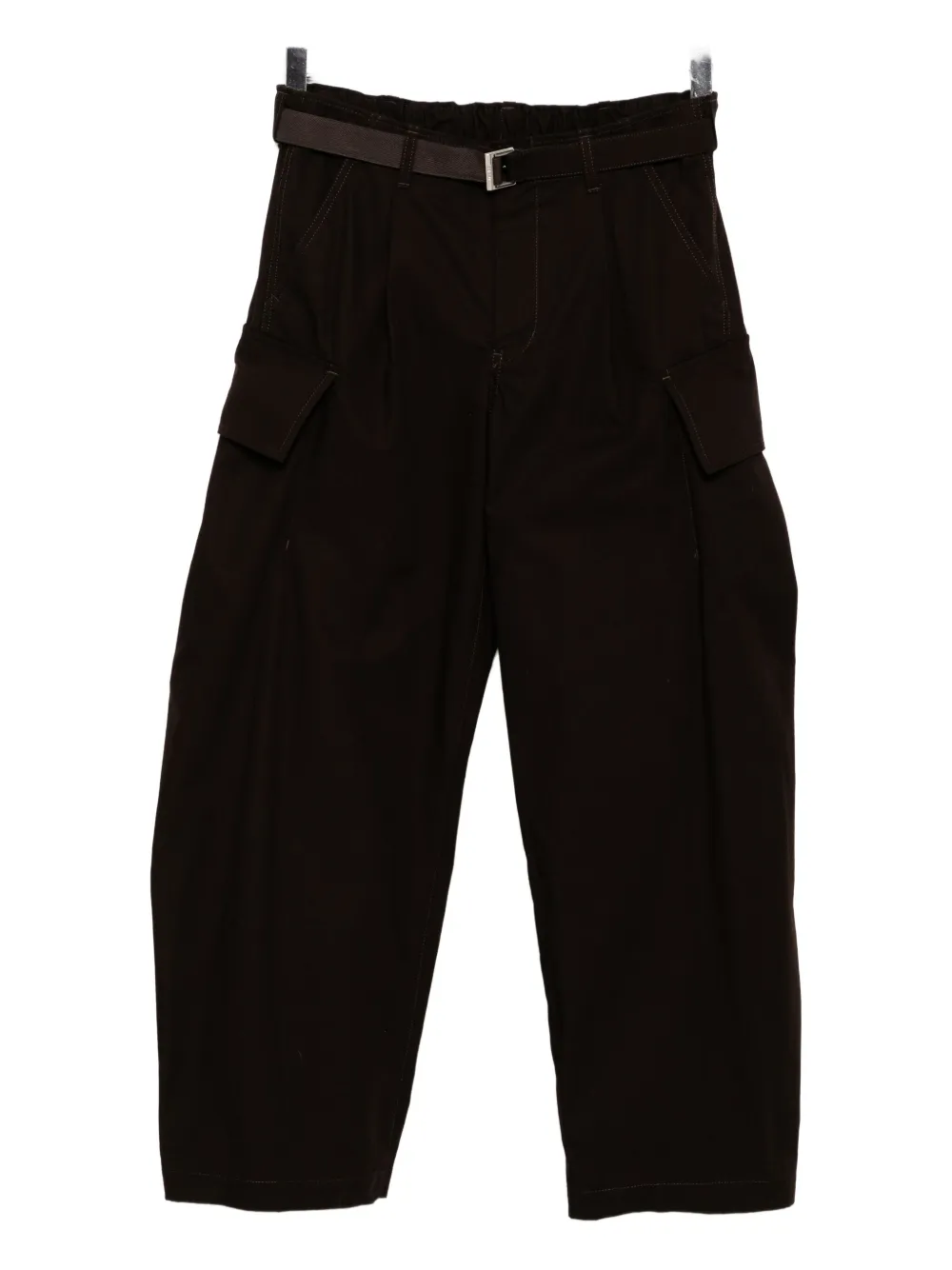 Sacai Ripstop broek Rood