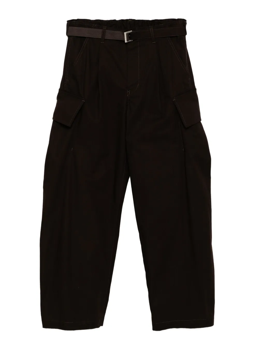 Sacai Ripstop broek Rood