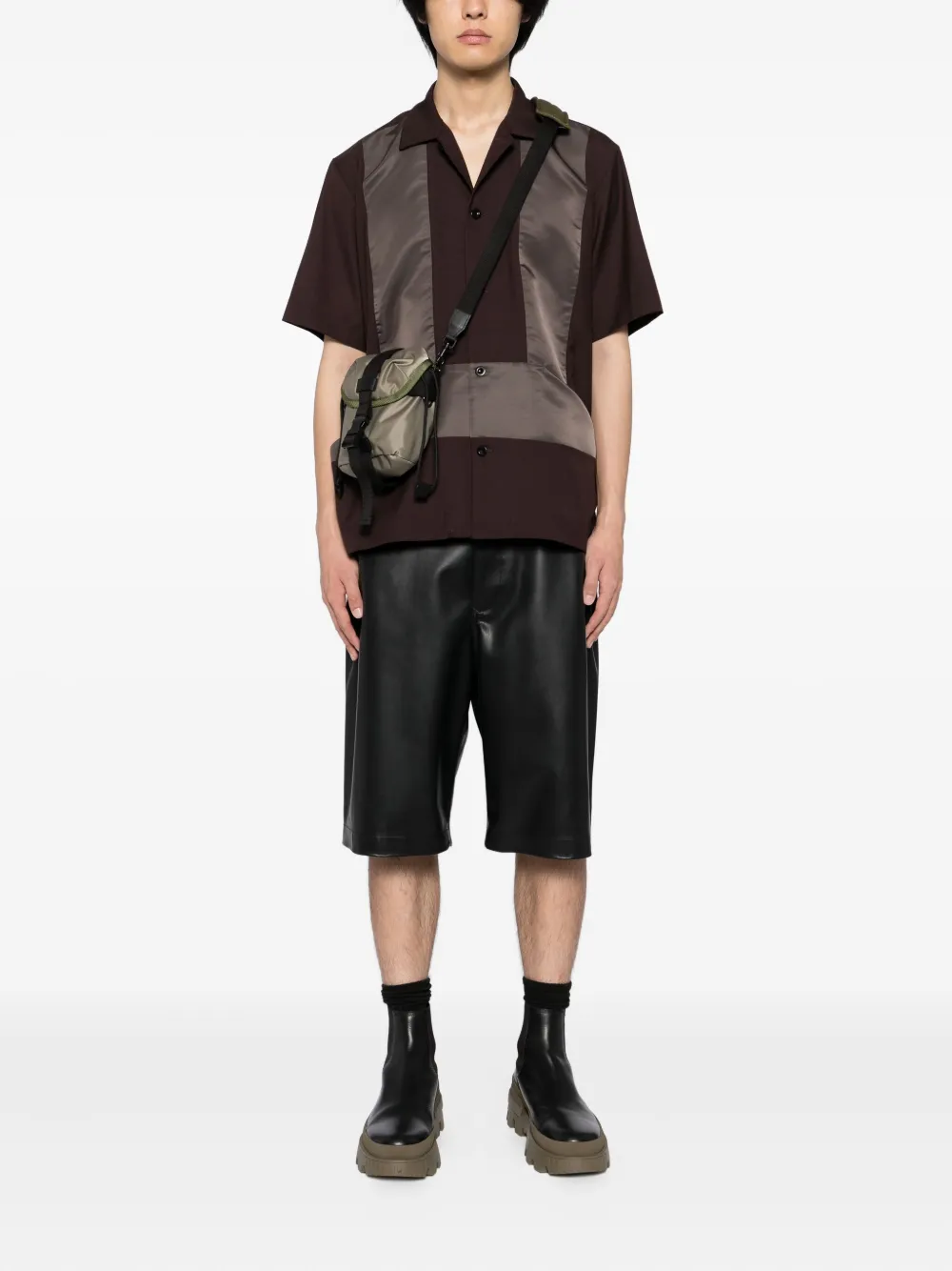 sacai Suiting shirt Bruin