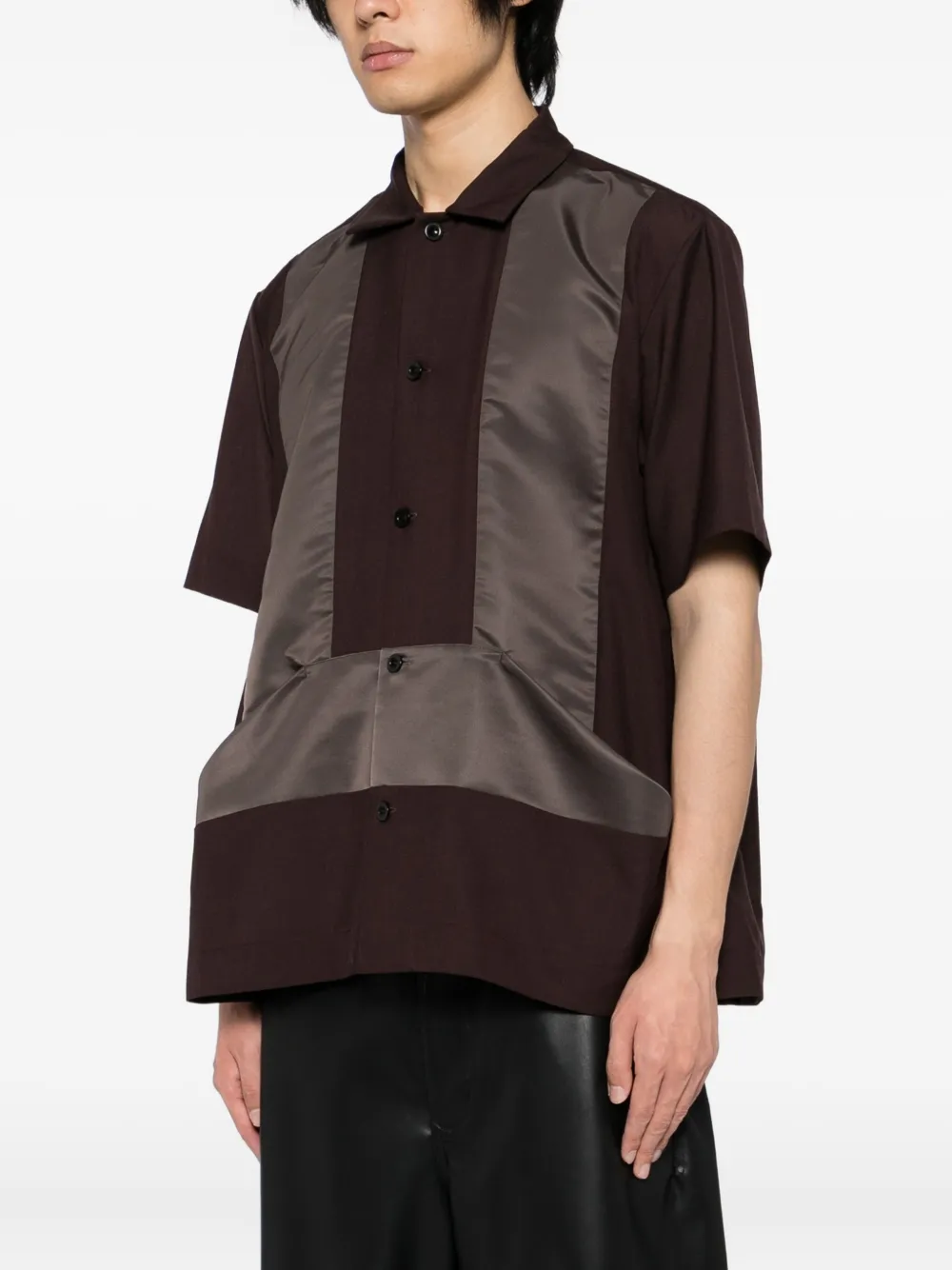 sacai Suiting shirt Bruin