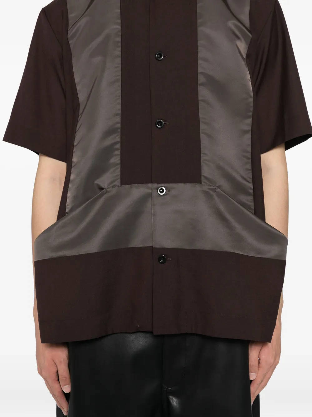 sacai Suiting shirt Bruin