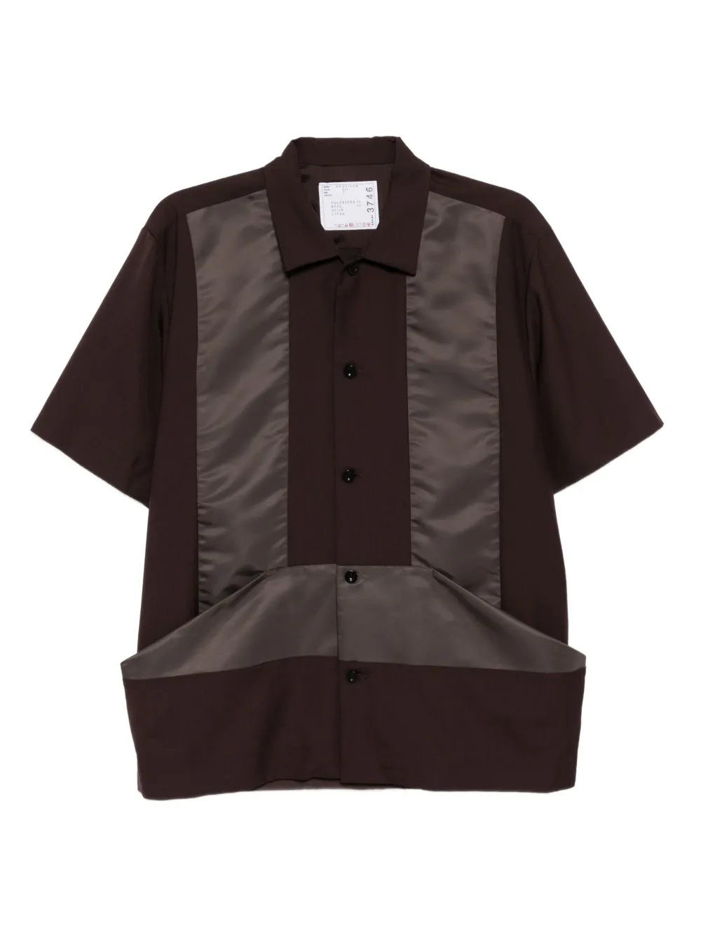 Sacai Overhemd Bruin