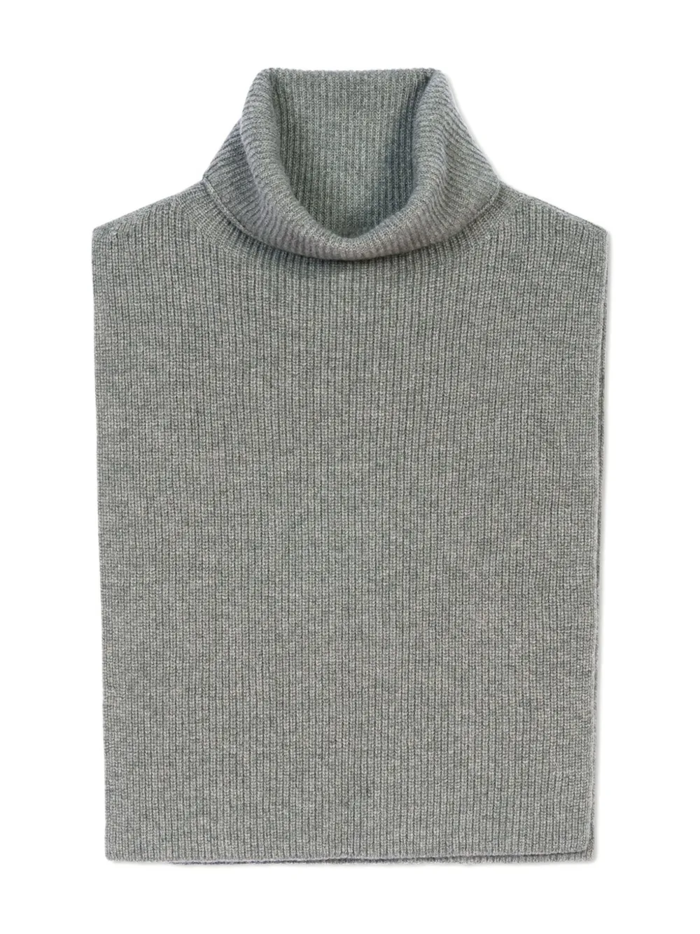 Eric Bompard turtleneck cashmere bib | Grey | Image 1