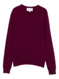 Eric Bompard round-neck cashmere sweater - Purple