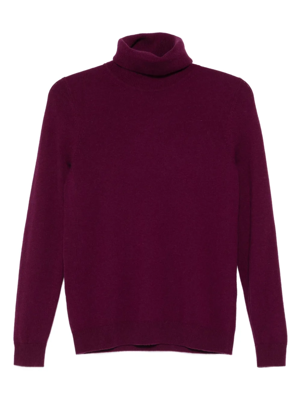 Eric Bompard Roll-neck Cashmere Sweater In Purple