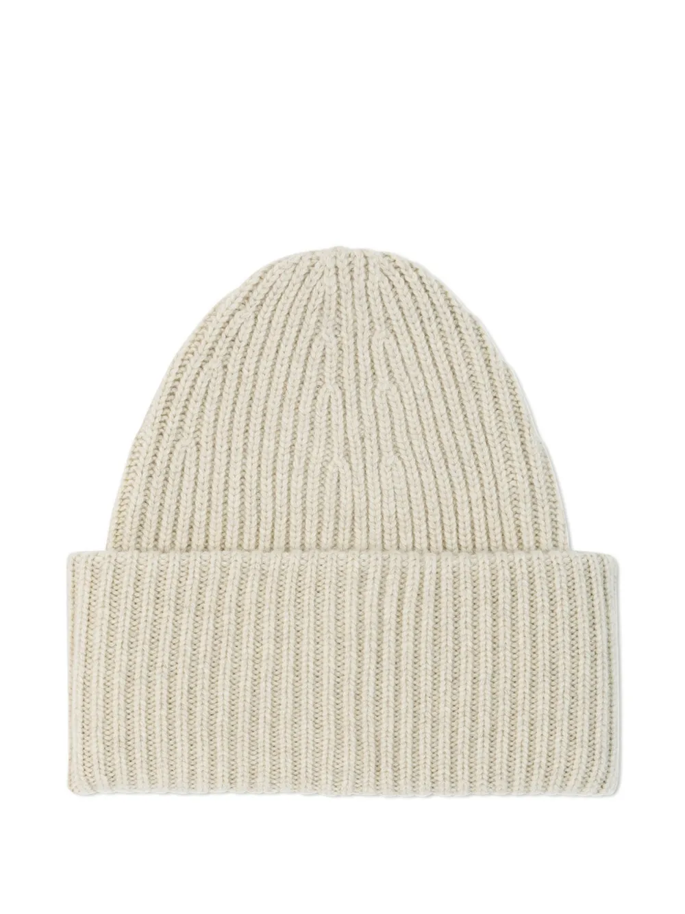 Eric Bompard ribbed cashmere hat | Neutrals | Image 1