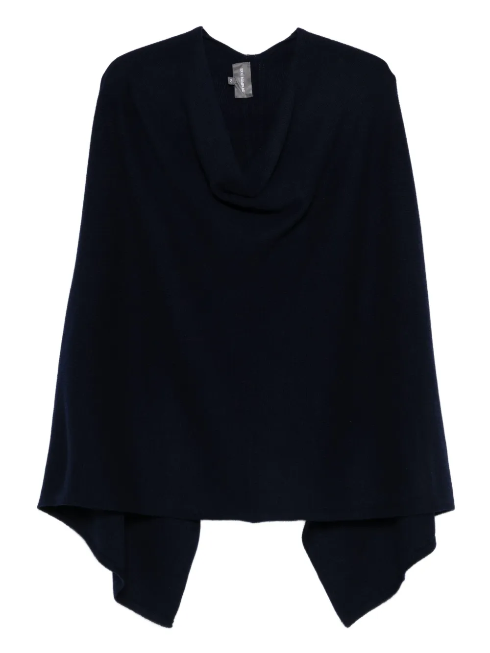 Eric Bompard cashmere long poncho | Blue | Image 1