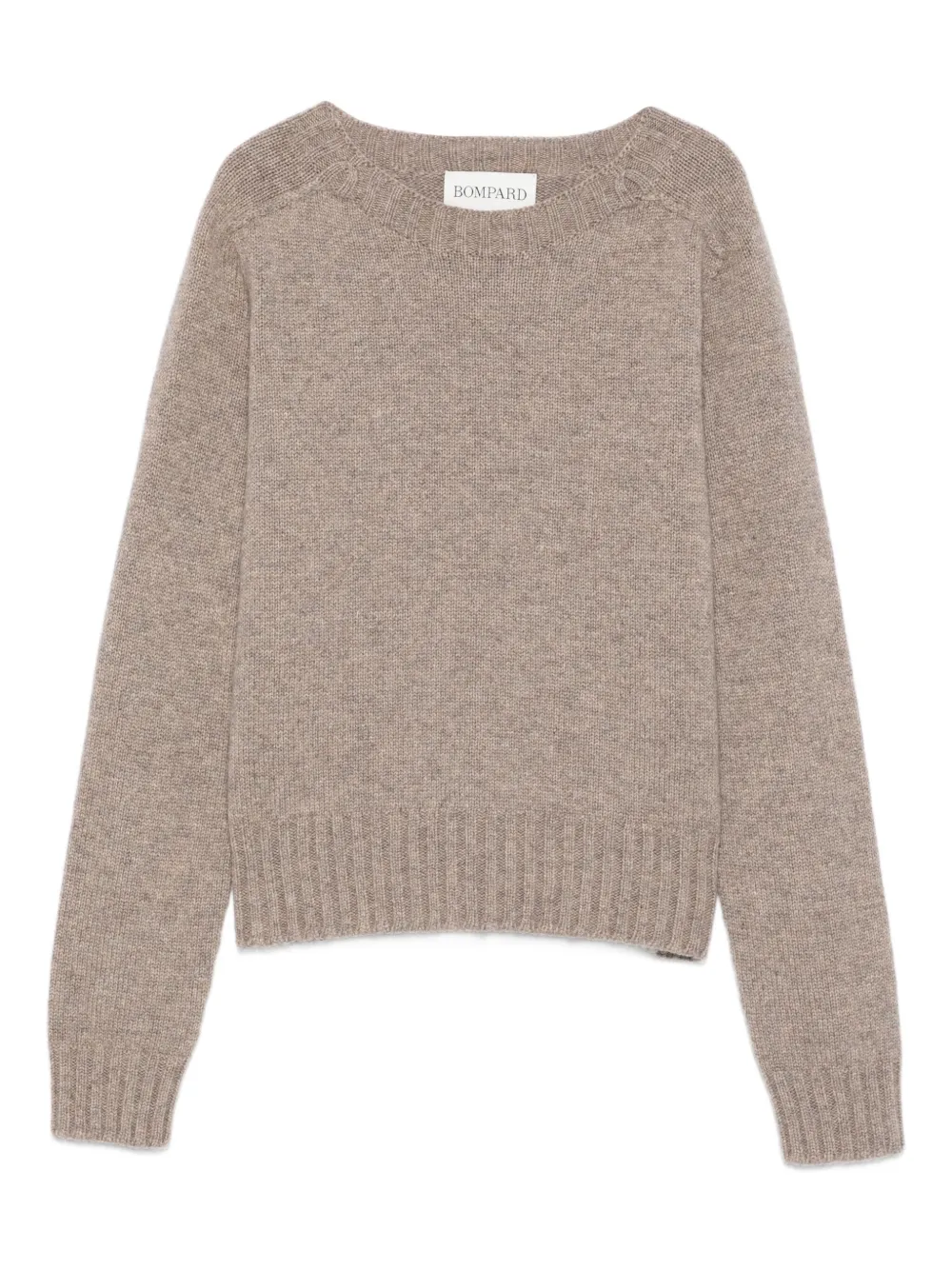 Eric Bompard round-neck cashmere sweater | Brown | Image 1