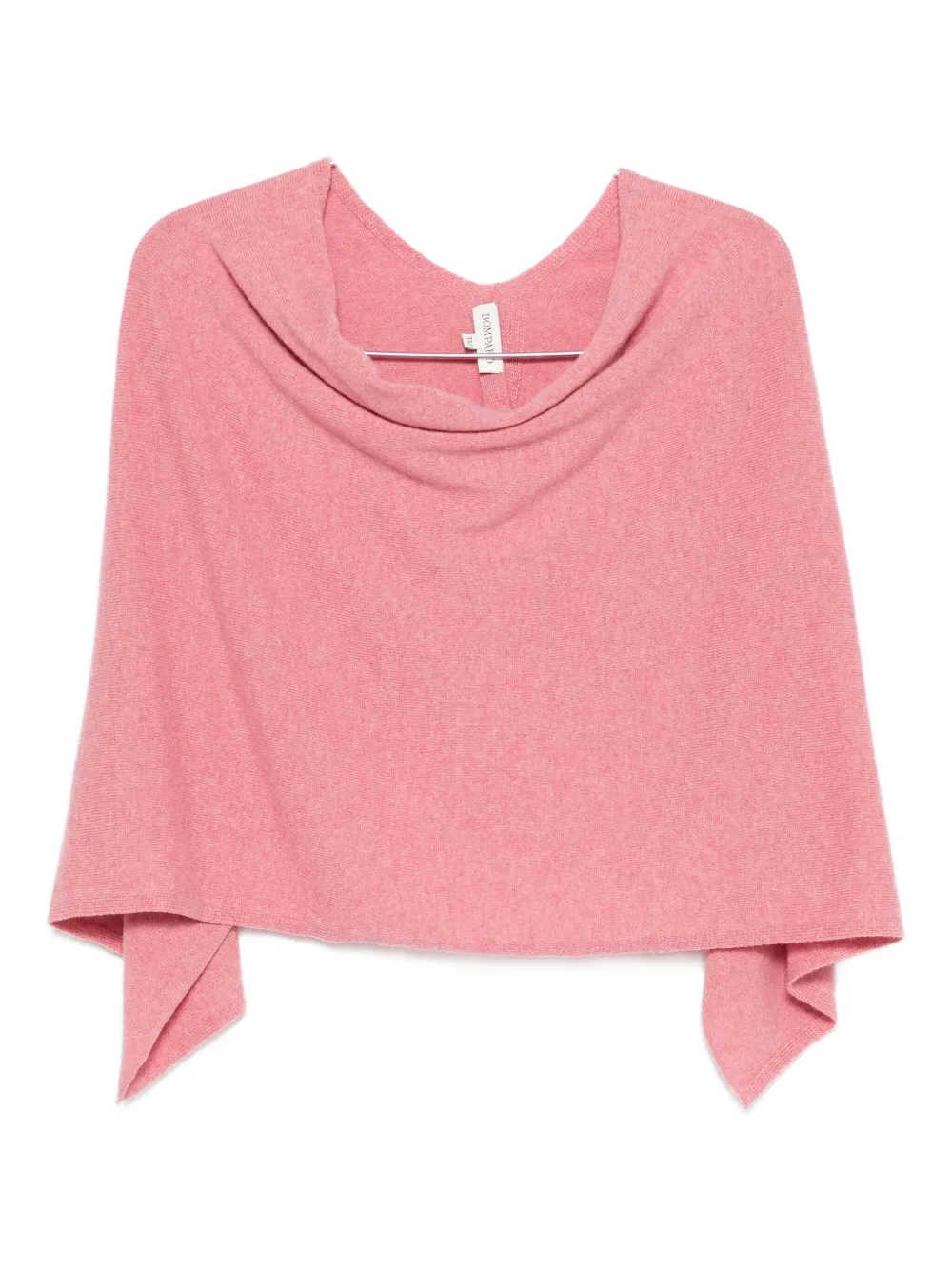 Eric Bompard cowl-neck cashmere poncho | Pink | Image 1
