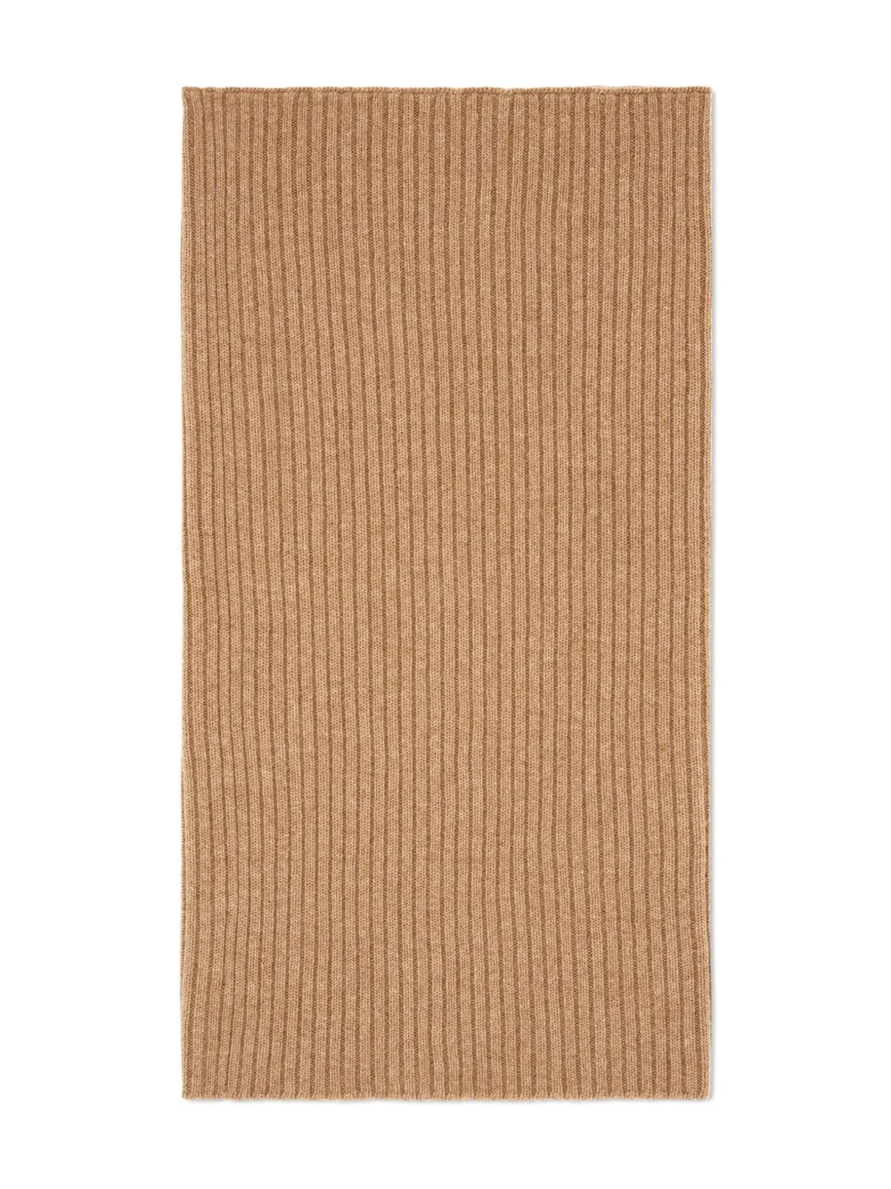 Eric Bompard ribbed cashmere snood | Brown | Image 1