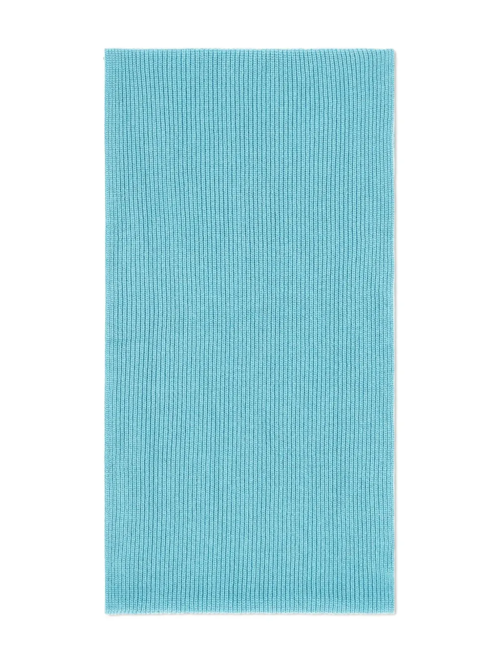 Eric Bompard bufanda de cachemira tejida de canalé | azul | Image 1