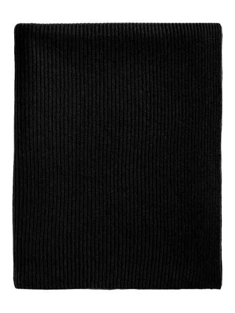 Eric Bompard ribbed knit scarf