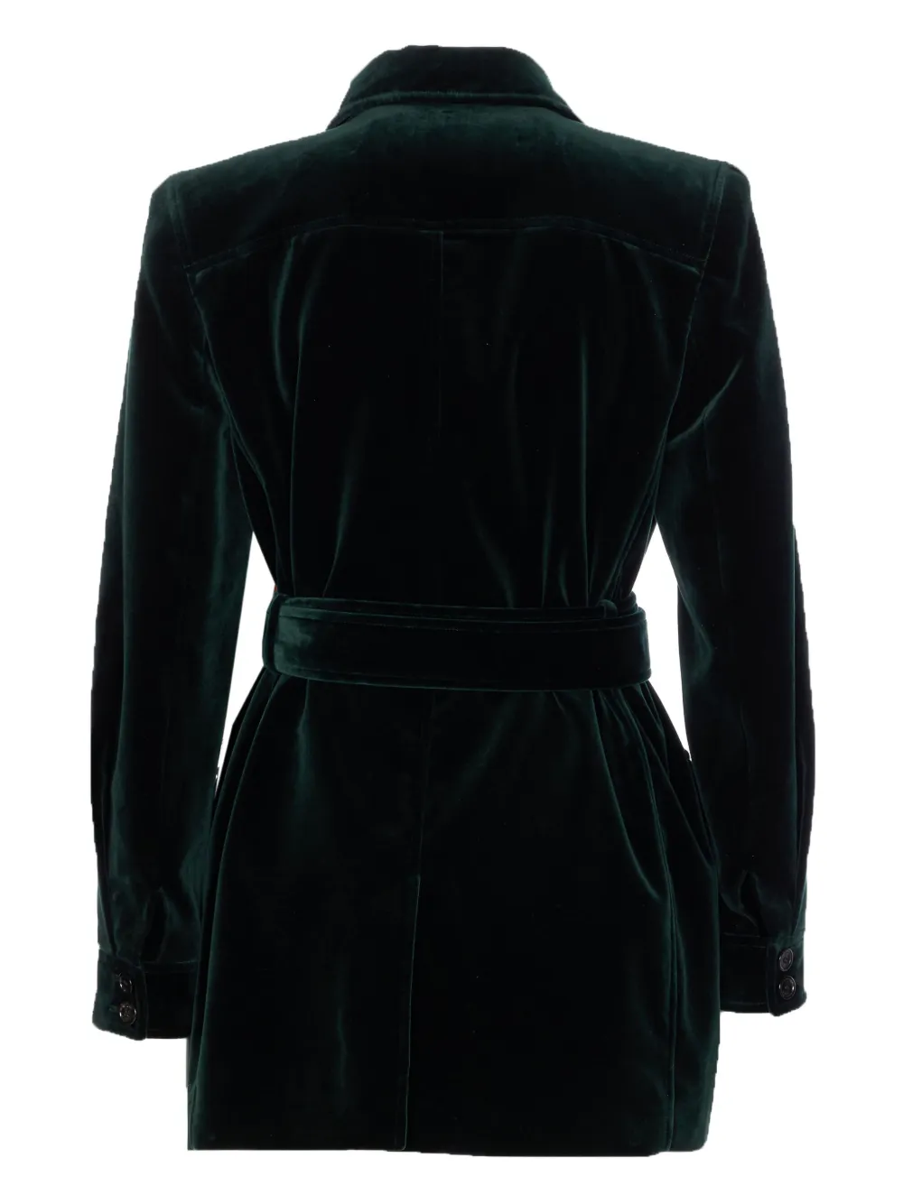 Saint Laurent belted velvet jacket | Fitted Jackets | Image 2