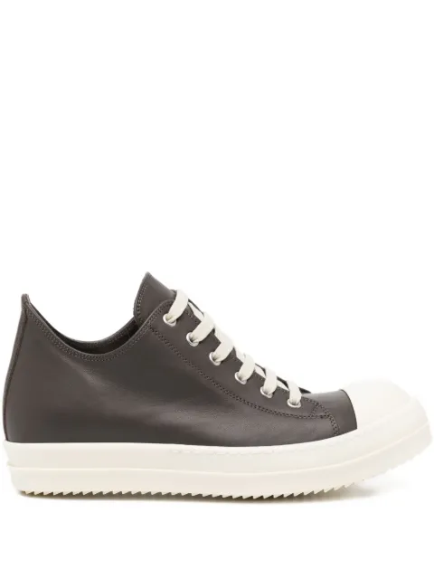 Rick Owens Ramones leather trainers 