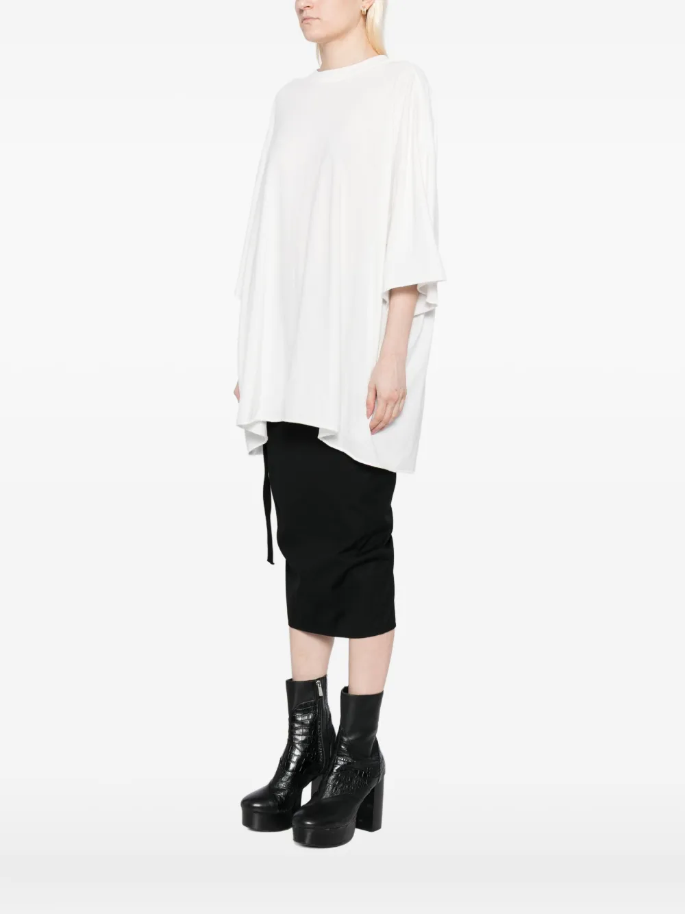 Rick Owens Concordians Tommy T-shirt In White