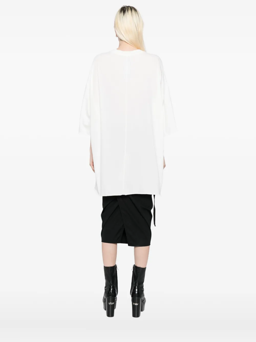 Rick Owens Concordians Tommy T-shirt In White