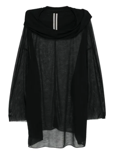 Rick Owens Concordians hooded top