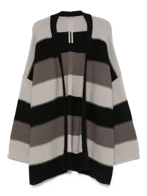 Rick Owens striped wool cardigan