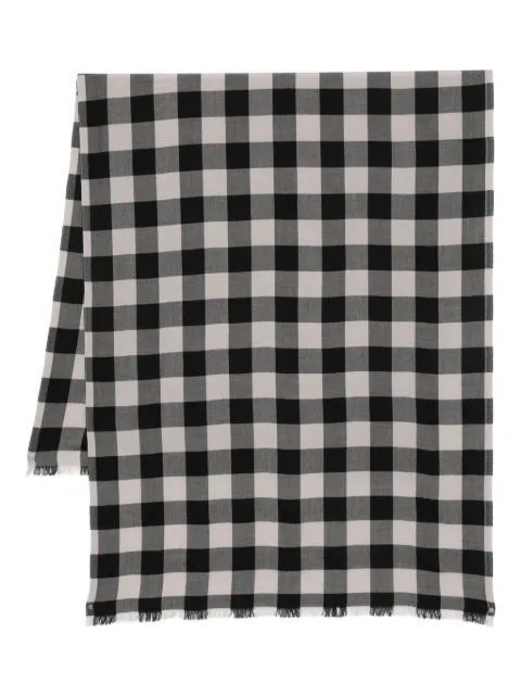Rick Owens Sciarpa in lana a quadri