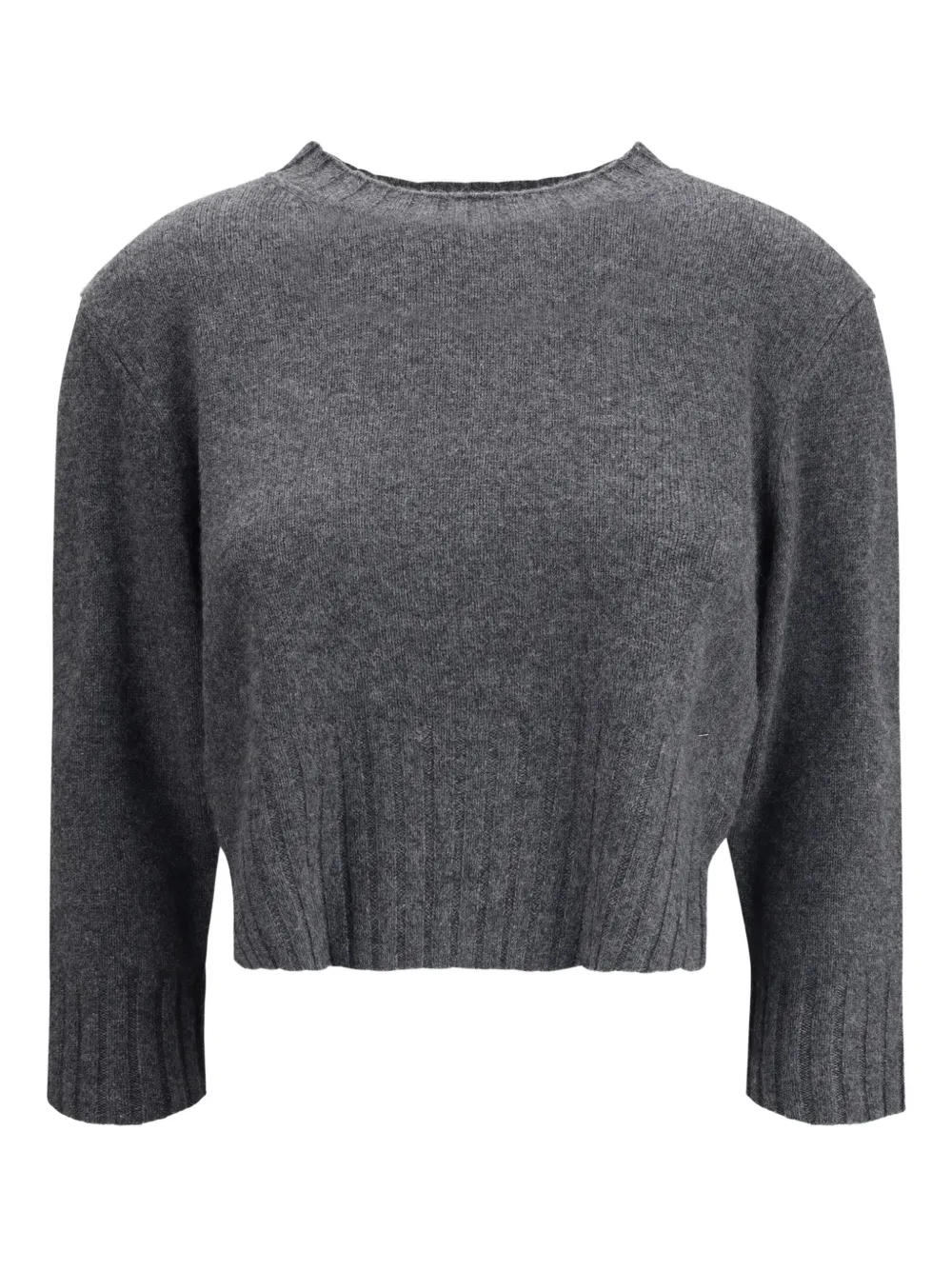 ribbed cashmere sweater