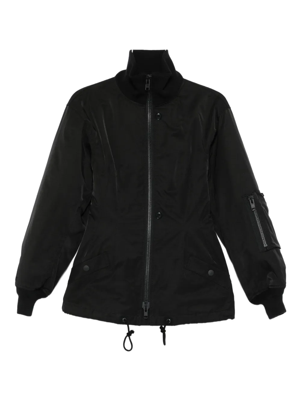 Yohji Yamamoto Zip-fastening Pocket Jacket In Black
