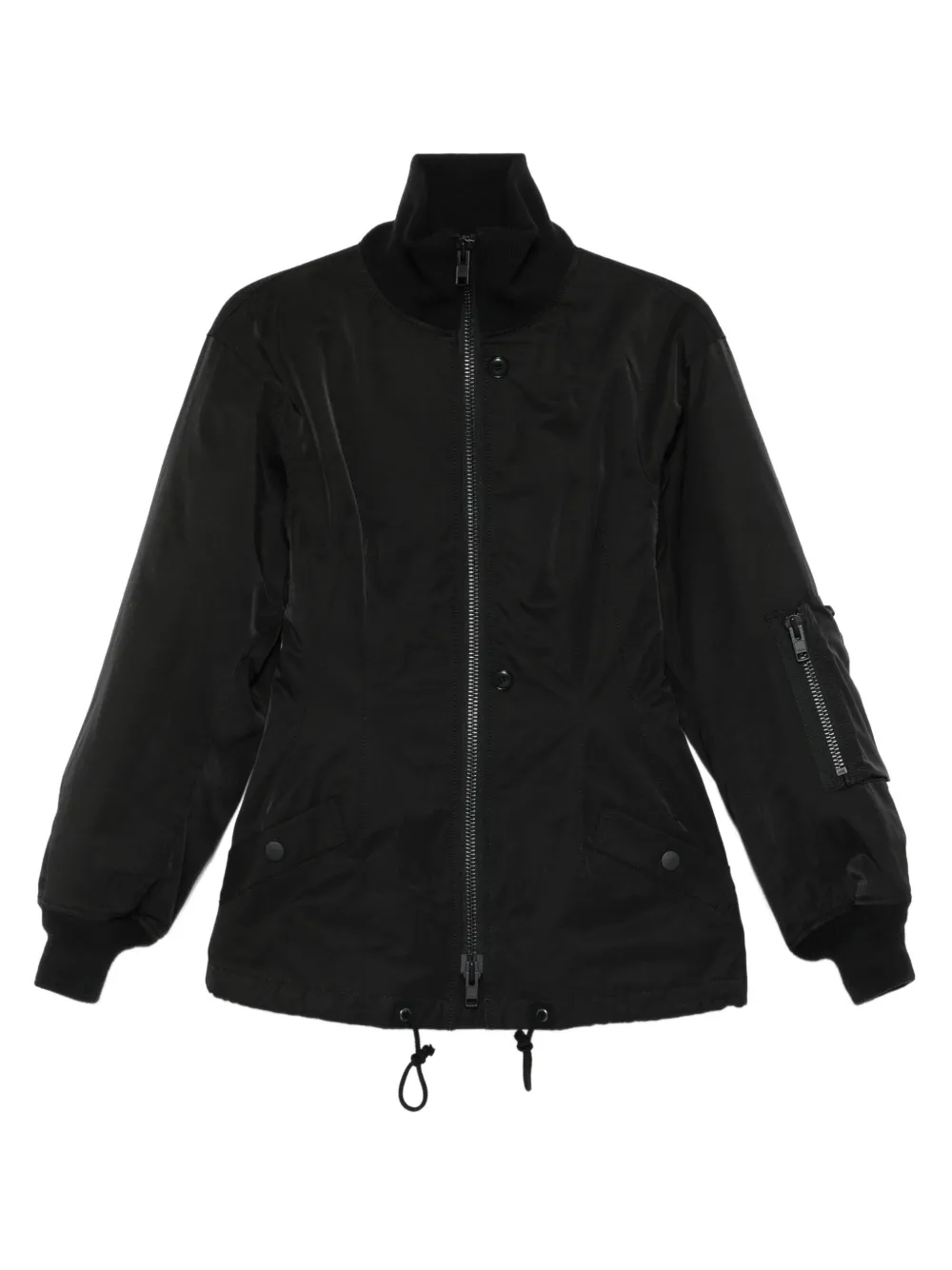 zip-fastening pocket jacket