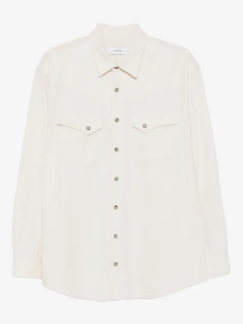 Lardini double-pocket cotton shirt