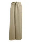 adidas tie-waist embroidered track pants - Grey