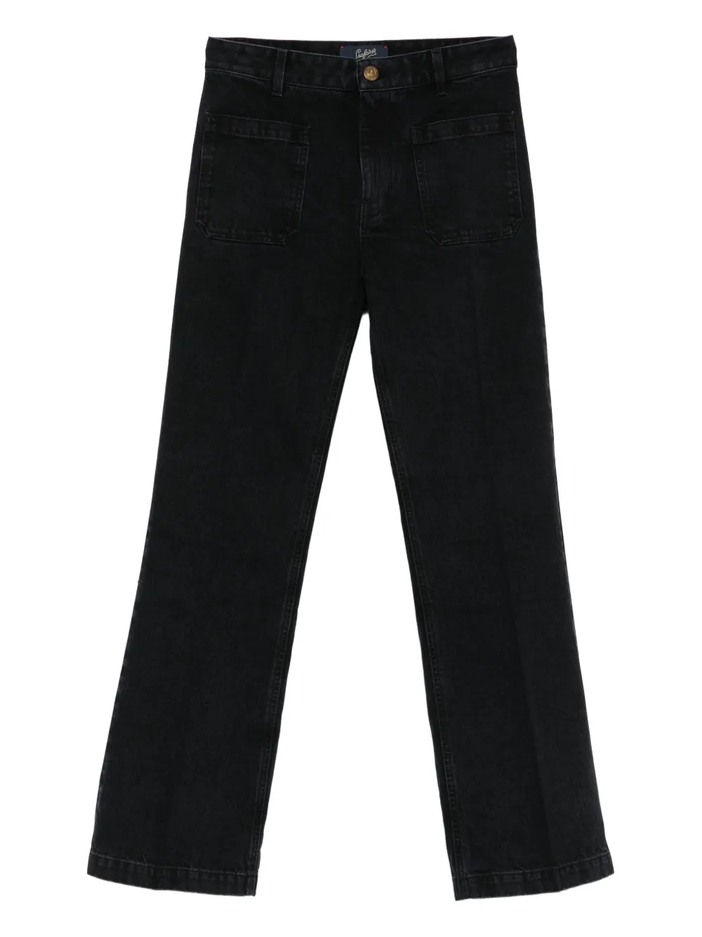 Seafarer Patch-pocket Jeans In Black