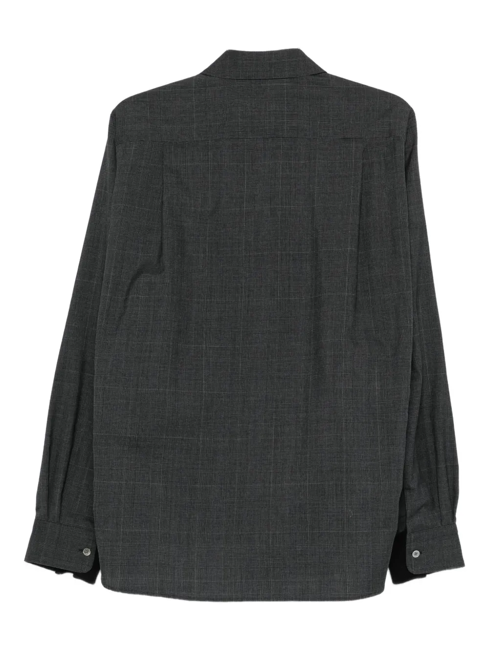 sacai Geruit shirtjack Grijs