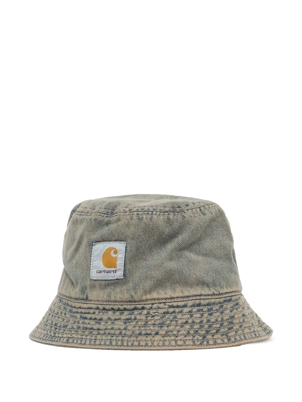 Carhartt WIP denim patch bucket hat | Blue | Image 1