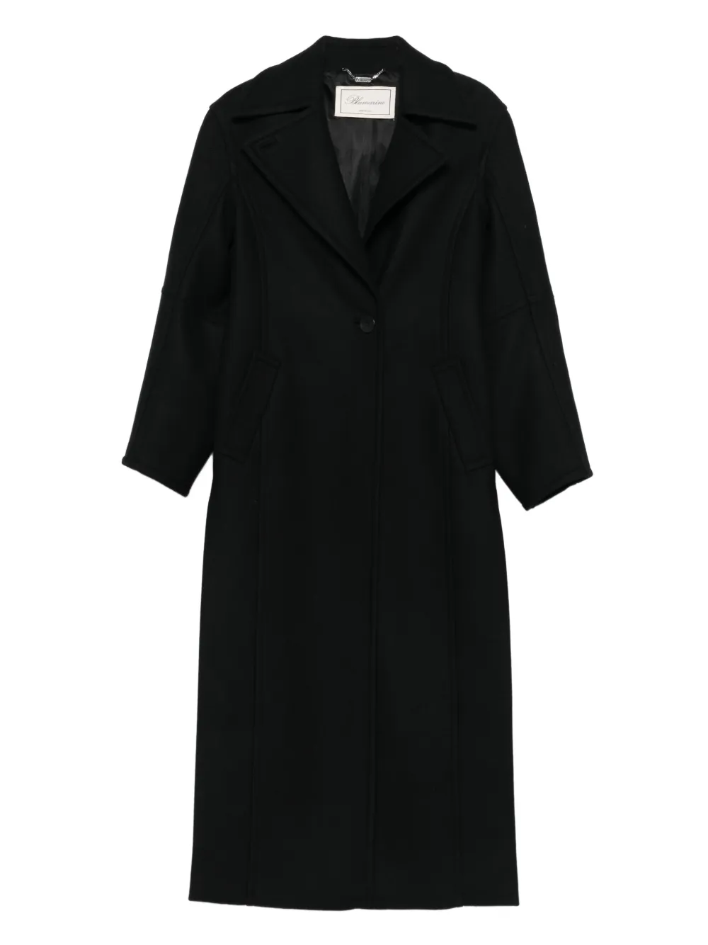 single-breasted coat