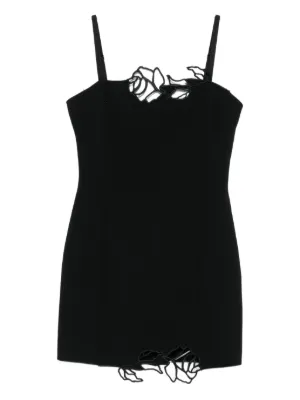 mini black puff dress Tuckernuck Black Mini Delaney Dress Black / XXXL