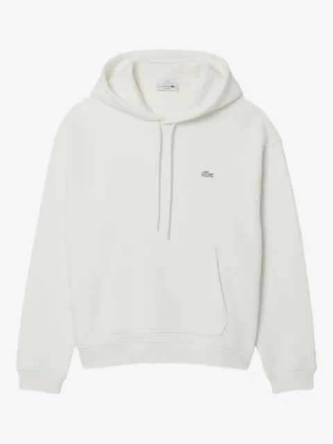 Lacoste logo-embroidered hoodie