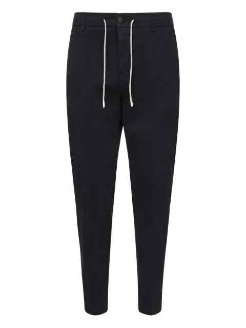 Eleventy Broek met trekkoordtaille en toelopende pijpen