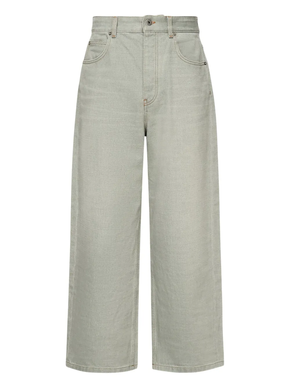 logo-patch jeans