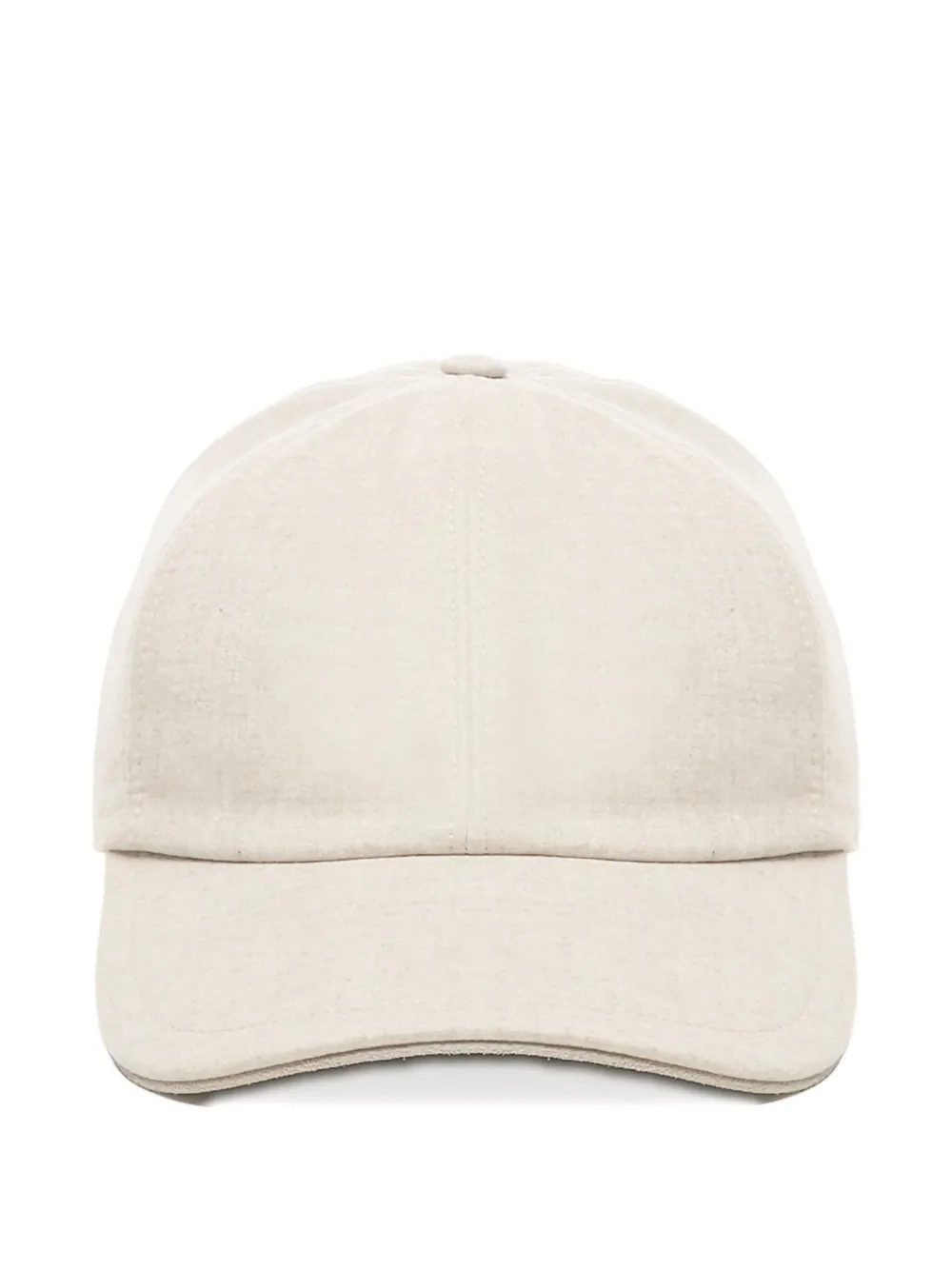 Eleventy Baseball Cap With Embossed Logo In White