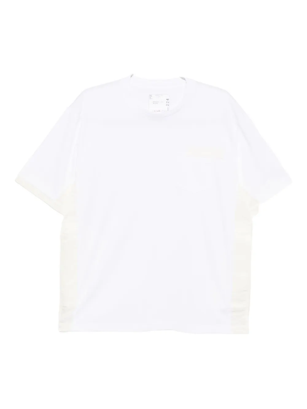 panelled T-shirt