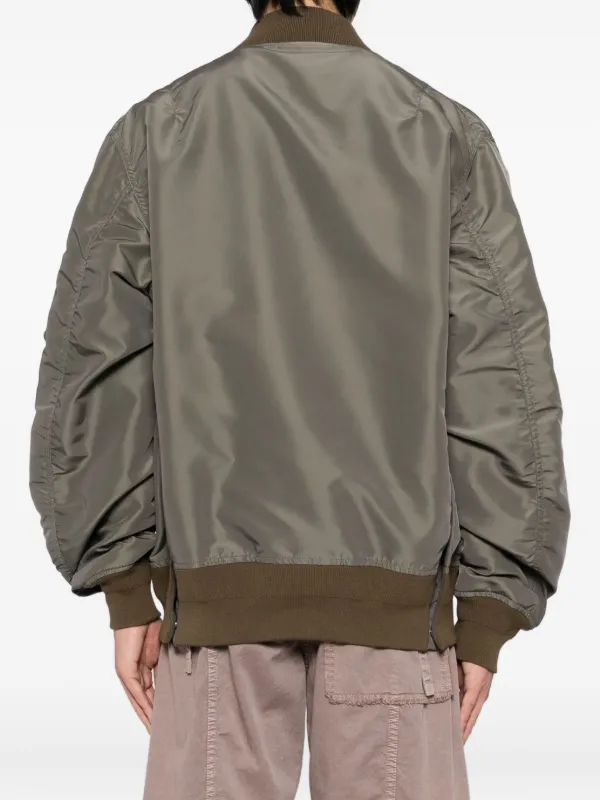 Sacai ボンバージャケット | グリーン | FARFETCH JP