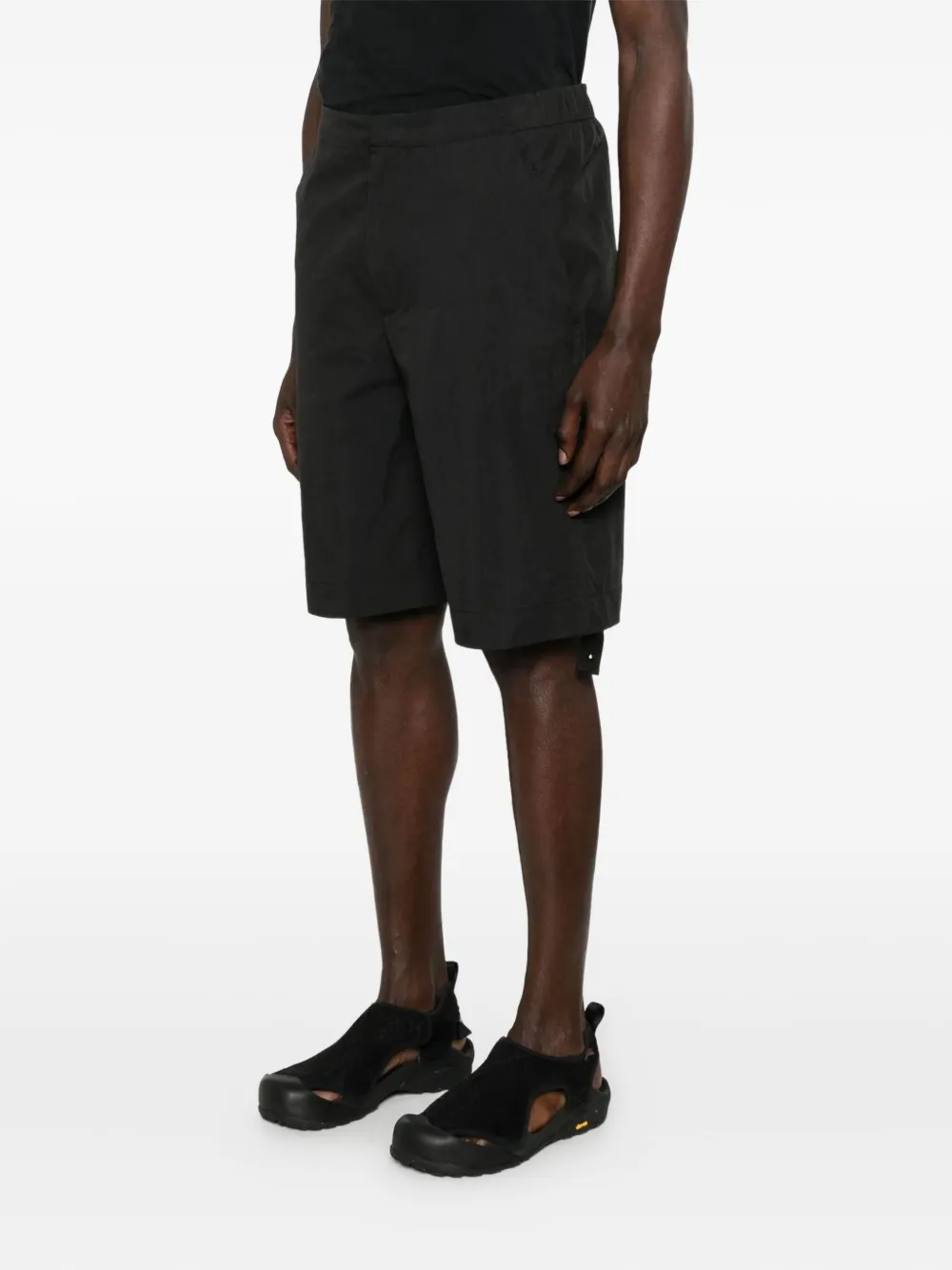 OAMC Peacemaker Shorts met elastische tailleband - Zwart
