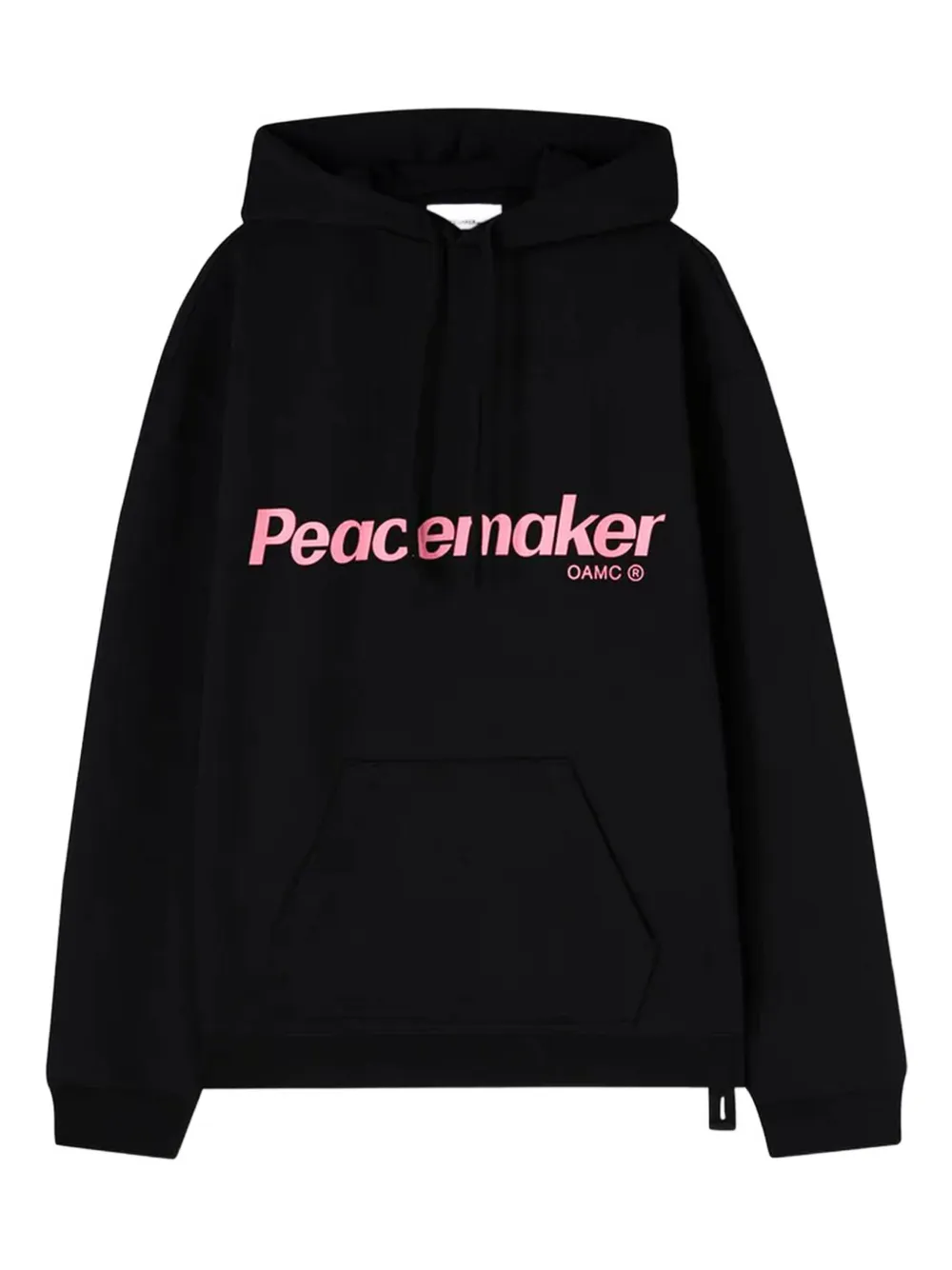 OAMC Peacemaker Hoodie met bloemenprint en logo Zwart
