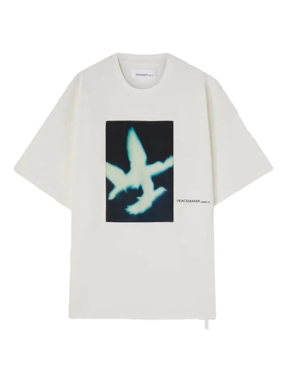OAMC Peacemaker T-shirt met vogelprint Wit