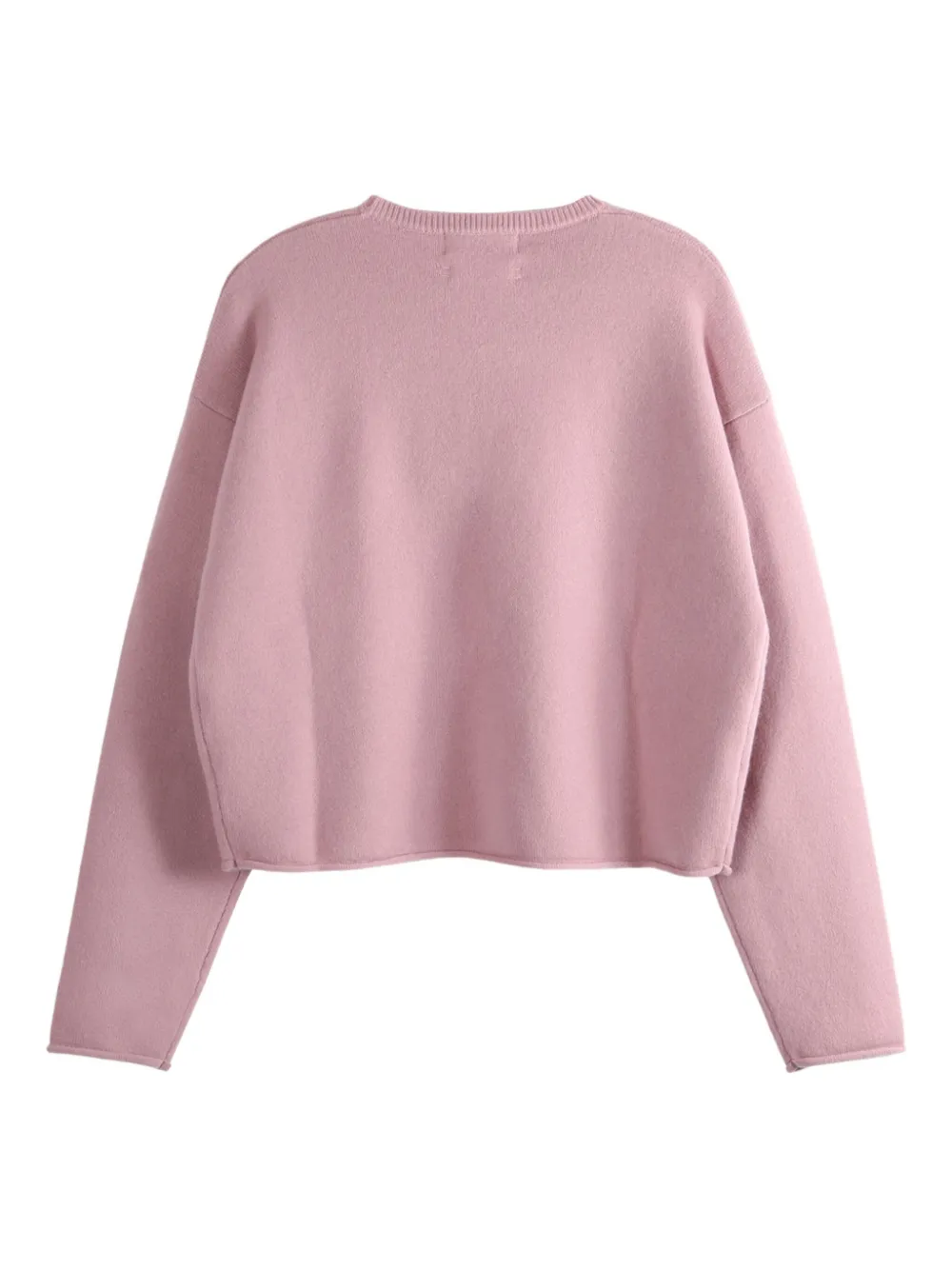 extreme cashmere round-neck cashmere sweater Roze