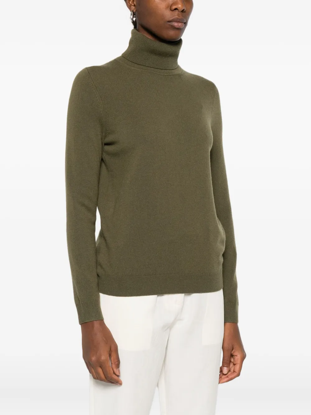  Bompard Roll-neck Sweater - Green 