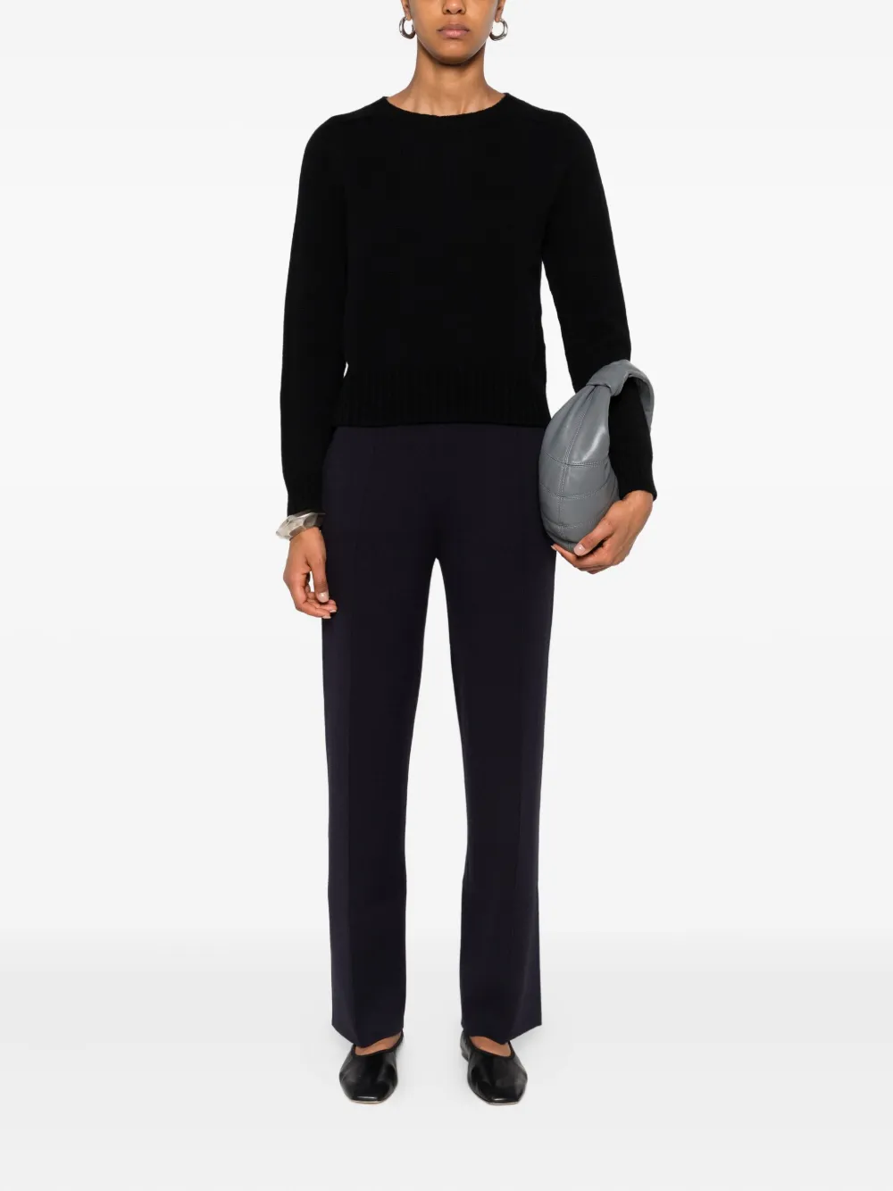 Eric Bompard round-neck cashmere sweater | Knitted Sweaters | Image 2
